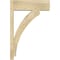 Ekena Millwork Thorton Block Rough Sawn Outlooker, Douglas Fir, 8"W x 24"D x 36"H OUT08X24X36THR05RDF - alternate 3